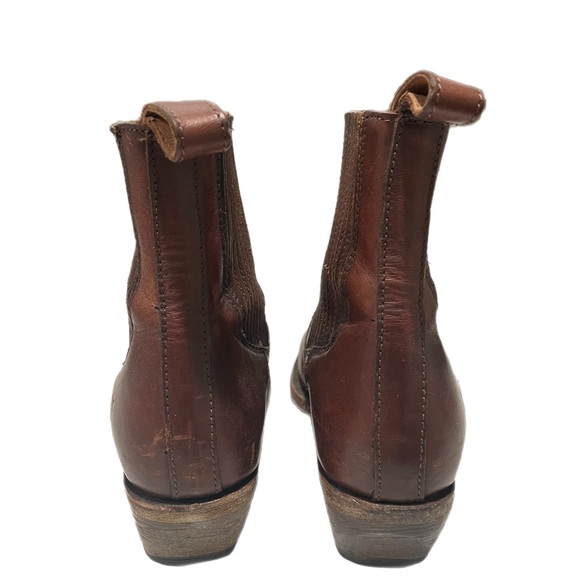 ***SOLD****Frye Cognac Sacha Chelsea Boots - Picture 3 of 6
